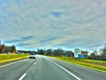 I-40 S/S, 3.00 mi E/O US 71, Alma, AR, EB, W/F-1