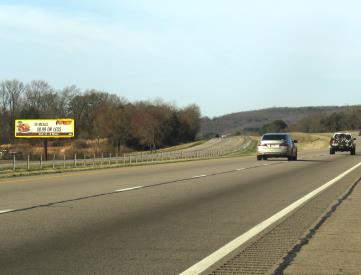 I-40 S/S, 1.20 mi W/O SH 215, Mulberry, AR, WB, E/F