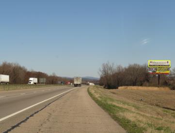 I-40 S/S, 1.00 mi W/O SH 215, Mulberry, AR, EB, W/F-1