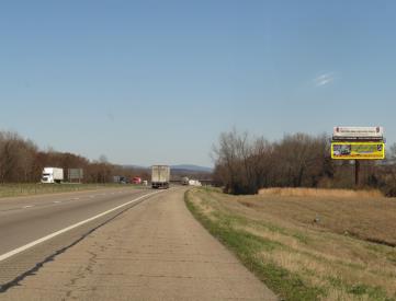 I-40 S/S, 1.00 mi W/O SH 215, Mulberry, AR, EB, W/F-2