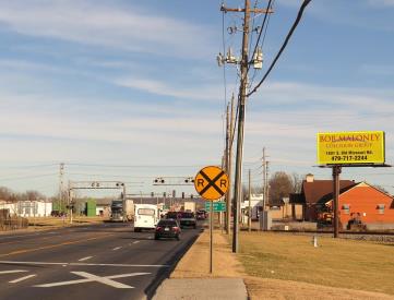 Hwy 412 E S/S, 525 ft W/O Turner St, Springdale, AR, EB, W/F