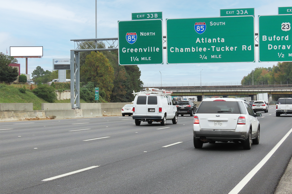 I-285N NS 100ft E/O Tilly Mill Rd F/W - 1