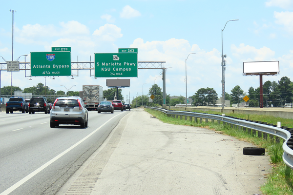 I-75N WS 150ft S/O Roswell St F/N - 1