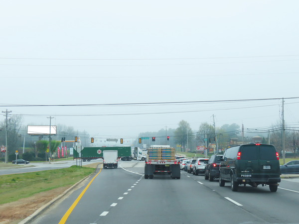 Senoia Rd SS 200ft E/O I-85S F/E - 1