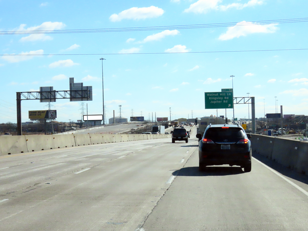 LBJ Fwy (I-635) NS 200ft W/O Kingsley Rd F/W - 1