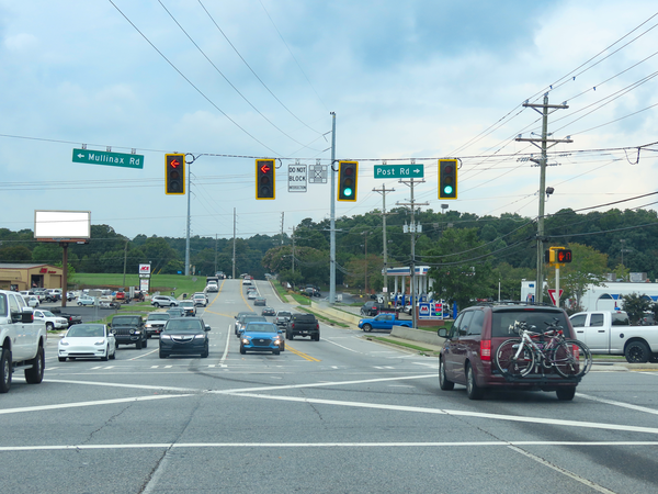 Hwy 9 North (Cumming) ES 150ft S/O Post Rd F/N - 1