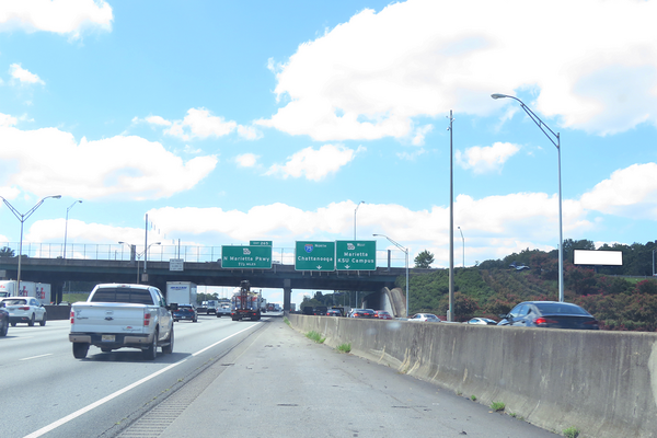 I-75N ES 500ft N/O South Marietta Pkwy F/S - 1
