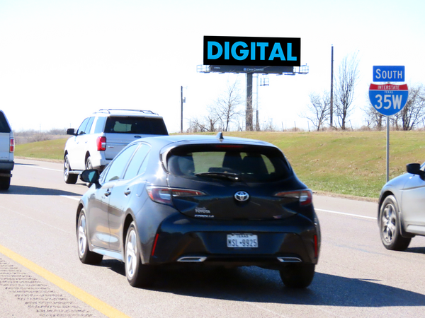 I-35W WS 0.4mi S/O FM 407 F/N - 2