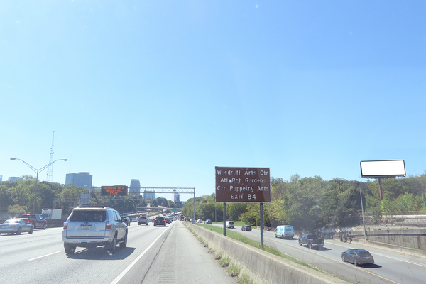 I-85N WS 0.5mi N/O Peachtree St 20X60 F/N - 1