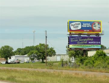 I 45 E/L .5 MI N/O MP224.5, E/S TOP