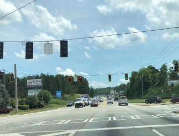 US 441 N. S/O HERITAGE PLACE ES/FN TOP