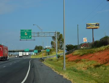 I-75 250' S/O EXIT 185 ES/FS - FORSYTH