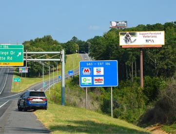 I-75 1158' S/O EXIT 186 JULIETTE RD LOC.1 ES/FS
