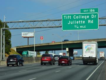 I-75 N/O EXIT 185 LOC.1 WS/FS- FORSYTH
