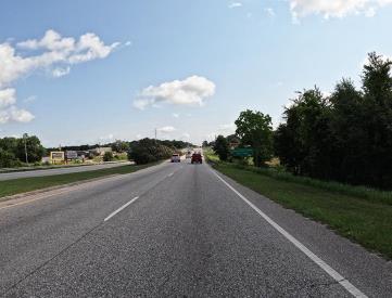 N/S HWY 90 W/O DEMETROPOLIS RD F/W (AWAY)