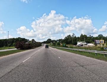 N/S HWY 90 W/O DEMETROPOLIS RD F/E (AWAY)