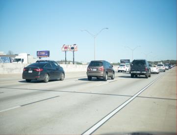 W/S I-85 AT MONROE DRIVE EXIT LHR F/S