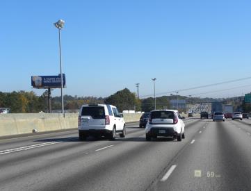 W/S I-85 1M N/O JIMMY CARTER LHR F/SW