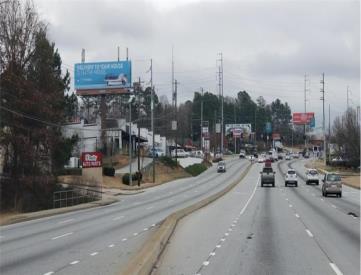N/S JIMMY CARTER BLVD 1M W/O I-85 LHR F/W