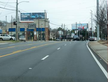 W/S ROSWELL 150' S/O WIEUCA RD LHR F/S