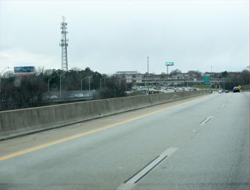 S/S I-20 400' W/O I-75/85 LHR F/E