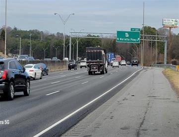 E/S I-75 1275' N/O GRESHAM RD. OVERPASS RHR F/S