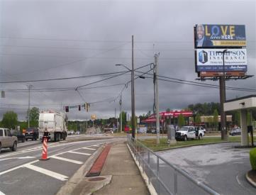 E/S HWY 92 @ CHEROKEE BLVD RHR F/E TOP