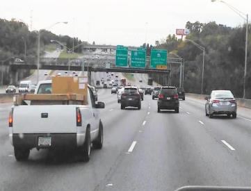 W/S I-75/I-85 .1 MI N/O LANGFORD PKWY RHR F/N