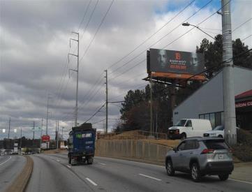 N/S JIMMY CARTER BLVD .5M W/O I-85 RHR F/SE
