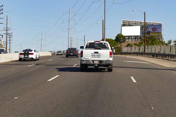 La Cienega ES 0.3mi N/O Slauson F/S - 1