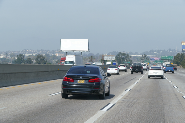 Long Beach Frwy WS 1605ft S/O Santa Ana Frwy F/S - 1