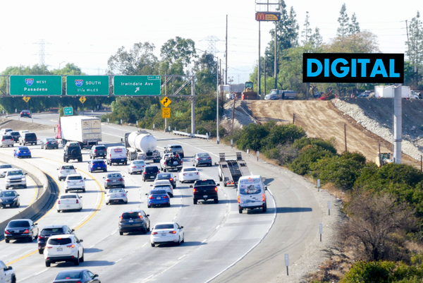 Foothill Frwy NS 900ft E/O Irwindale F/E - 1