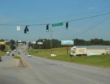 HWY 72 NL 1 MI E/O COX CREEK FE