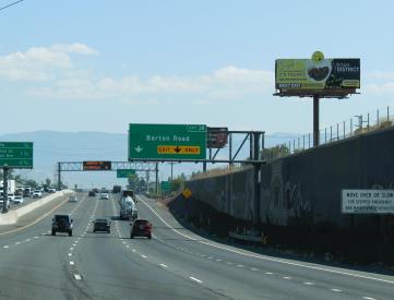 I-215 EL .5MI S/O BARTON RD