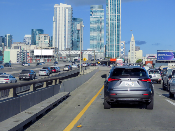 Bay Bridge (I.80) NS 210ft W/O 3rd St (No Ext) F/W - 1