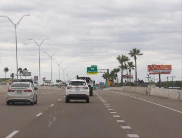 SS EXP. 83 .2 MI. E/O FM 433    DONNA