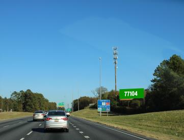 S/S I-85 1/2 MI W/O EASTERN BLVD F/W