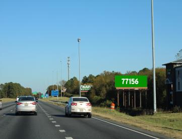 S/S I-85 AT CARMICHAEL ROAD F/W