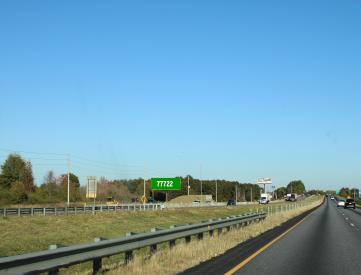 N/S I-85 W/O MITYLENE EXIT @ MM 10.4 F/W