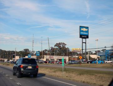 E/S EAST BYPASS @ SHIRLEY LANE F/SW