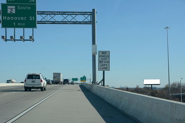 I 95 ES 0.5mi S/O BW Pkwy F/S - 1