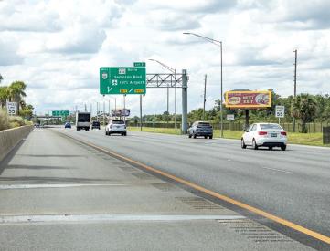 N/S SR 528 (BEACHLINE) 2000' E/O SR 436 EXIT 11 W/B