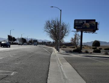 SIERRA HWY WL 90' S/O ENTERPRISE PARKWAY