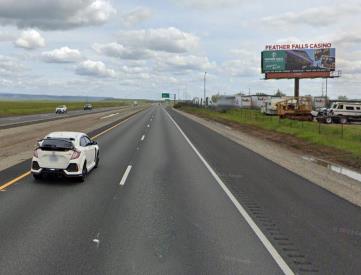 Hwy 99 WL .2 Mi n/o Durham-Dayton Hwy FNW