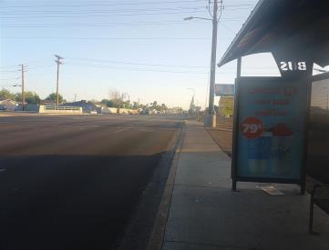 NB 43RD AVE FS OSBORN RD (FW)