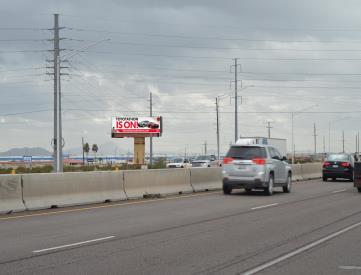 I-10 / 2,000' East of Miller Road - south line, east face