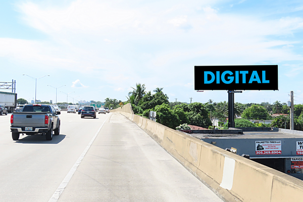Palmetto Expwy WS 160ft S/O Coral Way F/N - 1