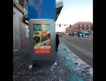 COLFAX AVE & GRANT ST SS FE | 15L SHELTER