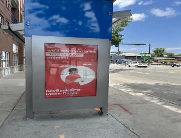 COLFAX AVE & STEELE SS FE | 15L SHELTER