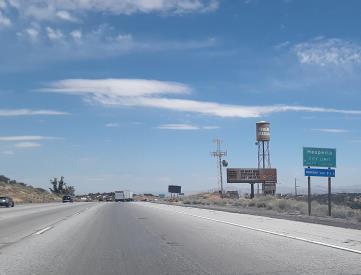 I-15 EL 2210' S/O OAK HILLS ROAD